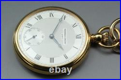 Vintage 1999 N MINT with Case FREDERIQUE CONSTANT 17J Hand Winding Pocket Watch