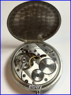 Vintage 44mm 1937 Longines 15j Cal. 37.93 Of Pocket Watch Case Keeps Time