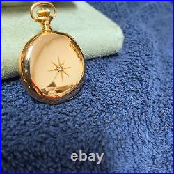 Vintage All Original Elgin 14 Karat Gold Hunter Case Pocket Watch, 100% Original