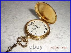 Vintage Andre Rivalle 17 Jewel Pocket Watch, Runs Very Good! Hunter Case