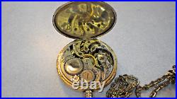 Vintage Antique Rockford Hunters Case Pocket Watch 15 Jewel Works as it should