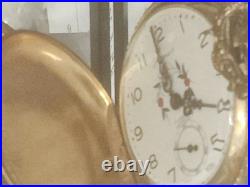 Vintage Arnex 17 Jewels Swiss Pocket Watch Working Ornate Case