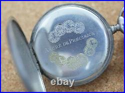 Vintage Casa Escassany Cyma Sabonete small pocket watch decorated case rare