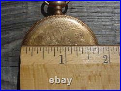 Vintage Crescent Hunter Case Pocket Watch Parts