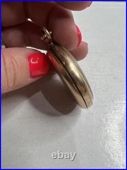 Vintage Elgin 18s/17j Pocket Watch Working Wadesworth case