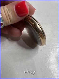 Vintage Elgin 18s/17j Pocket Watch Working Wadesworth case