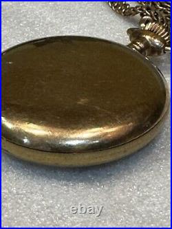 Vintage Elgin Gold Filled Pocket Watch Grade 291 Model 7 B&b Royal Case Size 16s