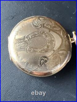 Vintage Elgin Hunter Case Pocket Watch 17J 344 2 12S Circa 1921 Serviced Running