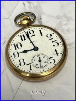 Vintage Elgin Jewels Pocket Watch 10k Watch Case Co