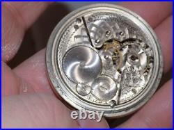 Vintage Elgin Masonic Pocket Watch Philadelphia Watch Case Co. Silverode 834517