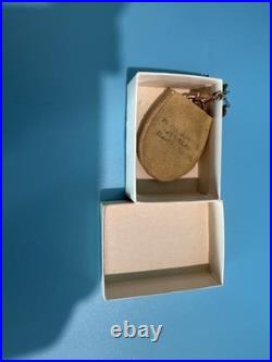 Vintage Elgin pocket watch with ornate case & bow fob early 1900s collectible