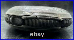 Vintage FAHYS Coin Silver 16S Pocket Watch Case 2.1 Ounces 53mm