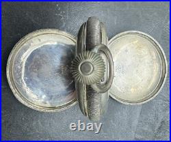 Vintage FAHYS Coin Silver 16S Pocket Watch Case 2.1 Ounces 53mm