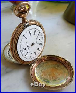 Vintage Gold Filled Pocket Watch Case -new York Standard
