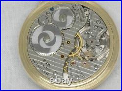 Vintage Hamilton 992b 21 Jewel 16s Railroad Watch, Boc Gold Fill Case, Running