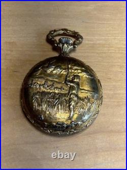Vintage Hunter-cased Arnex Pocket Watch