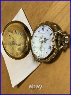Vintage Hunter-cased Arnex Pocket Watch