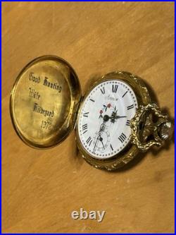 Vintage Hunter-cased Arnex Pocket Watch