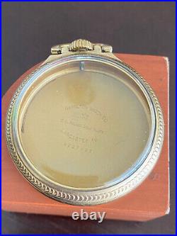 Vintage Nice 16 Size Hamilton Pocket Watch Case, Model 16, B. O. C, Lever Set