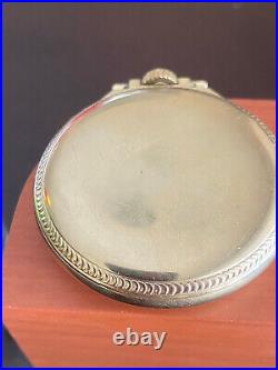 Vintage Nice 16 Size Hamilton Pocket Watch Case, Model 16, B. O. C, Lever Set