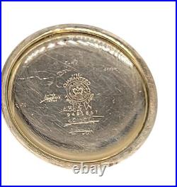 Vintage Omega Pocket Watch 17 Jewels Swiss Movement Gold-Filled 20 Year Case