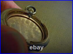 Vintage Pocket Watch Case Only Philadelphia Watch Case arm hammer Birds Floral