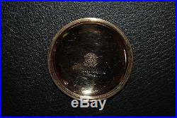 Vintage Seth Thomas Grade 182 Pocket Watch 17J 1890 Gold Filled Engraved Case