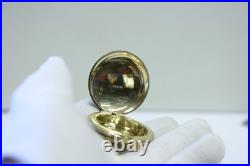 Vintage Sterling (Goldtone) Com Wafer Host Watch Style Case 43.97 Grams