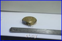 Vintage Sterling (Goldtone) Com Wafer Host Watch Style Case 43.97 Grams