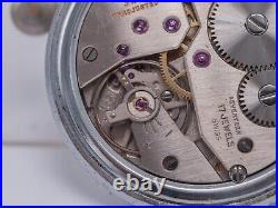 Vtg Elgin Swiss Mechanical Unitas 6497 326 Pocket Watch France Case Runs Well