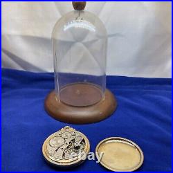 WORKING 1920s Illinois 60 Hr 3 Position 19 Jewels Pocket Watch 10K Gold + Case