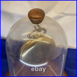 WORKING 1920s Illinois 60 Hr 3 Position 19 Jewels Pocket Watch 10K Gold + Case