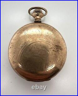 Wadsworth 20 Year Gold Filled 18s Pocket Watch Case Only