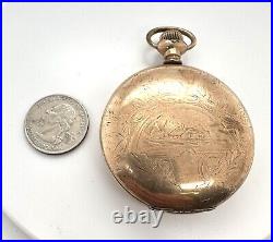 Wadsworth 20 Year Gold Filled 18s Pocket Watch Case Only