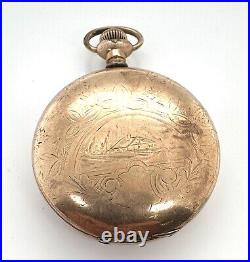 Wadsworth 20 Year Gold Filled 18s Pocket Watch Case Only