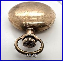 Wadsworth 20 Year Gold Filled 18s Pocket Watch Case Only