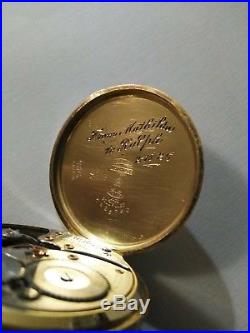 Waltham 12S. 17 Jewel (1918) fancy dial ART DECO very fancy gold filled case