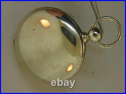 Waltham 1877 Key Wind, Silveroid Case Pocket Watch