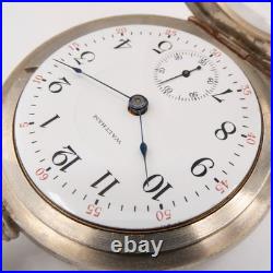 Waltham 18-Size 17-Jewel Antique Pocket Watch, Deer / Stag Motif, Keeps Time