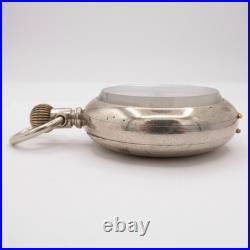 Waltham 18-Size 17-Jewel Antique Pocket Watch, Deer / Stag Motif, Keeps Time