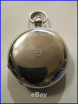 Waltham 18 size P. S. Bartlett 15 jewel adjusted key wind coin silver hunter case