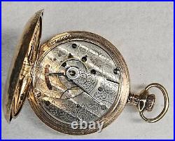 Waltham 18s 15j 1883 model Pocket Watch Hunting Case Nice