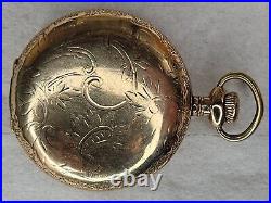 Waltham 18s 15j 1883 model Pocket Watch Hunting Case Nice