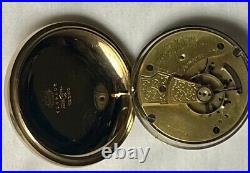 Waltham 1904 18S 15j Open Face Pocket Watch Gold-Filled 20-Year Case Works