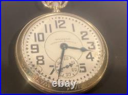 Waltham 23 jewel size 16 Display Case Pocket watch