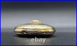 Waltham Gold Filled Ladies Pocket Watch Working Condition