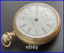 Waltham Grade A. T. & Co Model 1883 Non-Running Gold Filled Case Pocket Watch