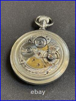 Waltham P. S Bartlett two tone pocket watch 18s 17j in a Display Back Case
