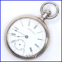 Waltham Pocket Watch 16 Size 15 Jewel Crescent Watch Case Co. CH180