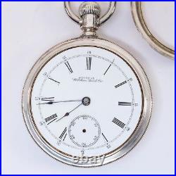 Waltham Pocket Watch 16 Size 15 Jewel Crescent Watch Case Co. CH180